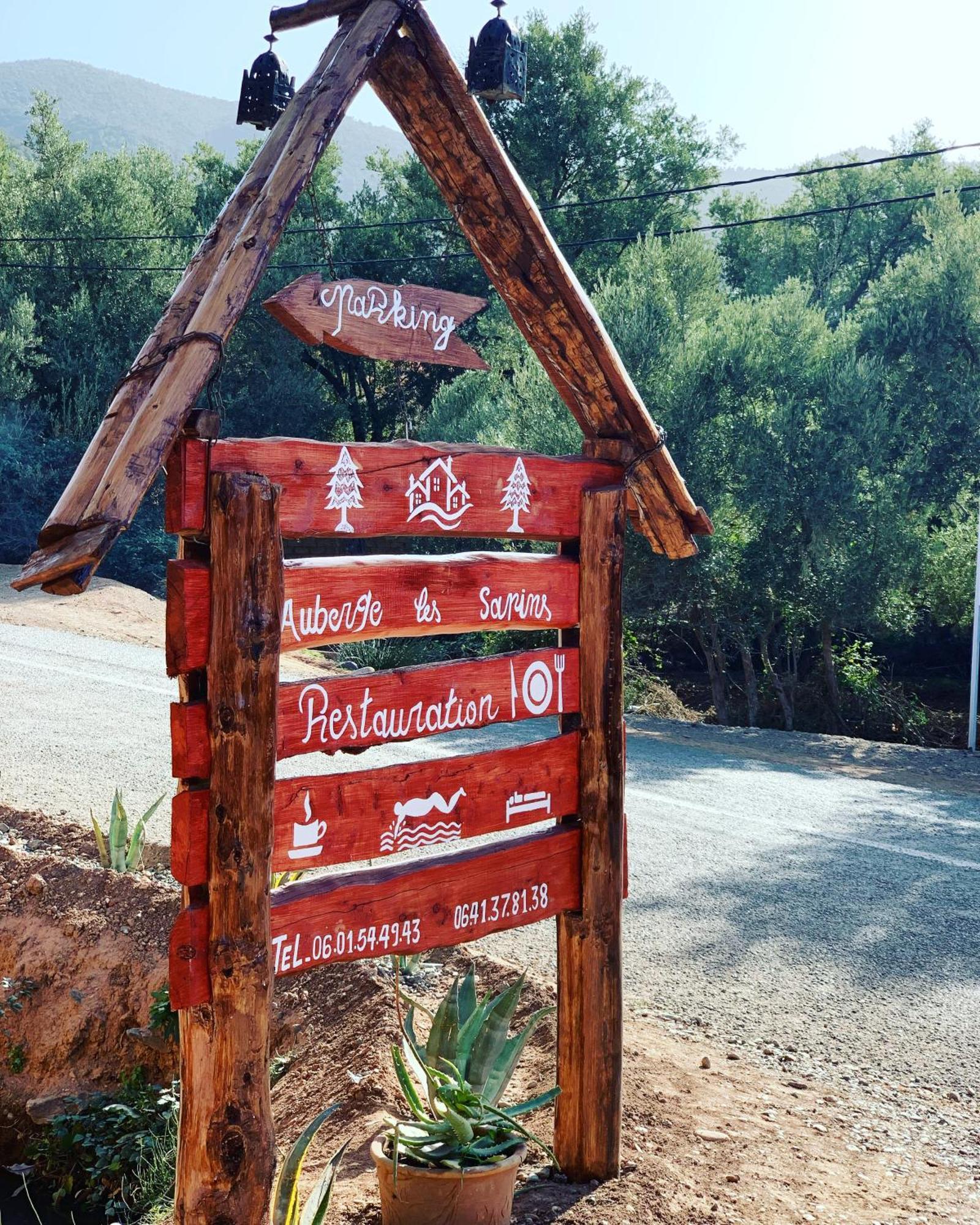 Auberge Les Sapins Ouirgane Esterno foto